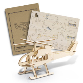 Helicopter Wooden Model Kits